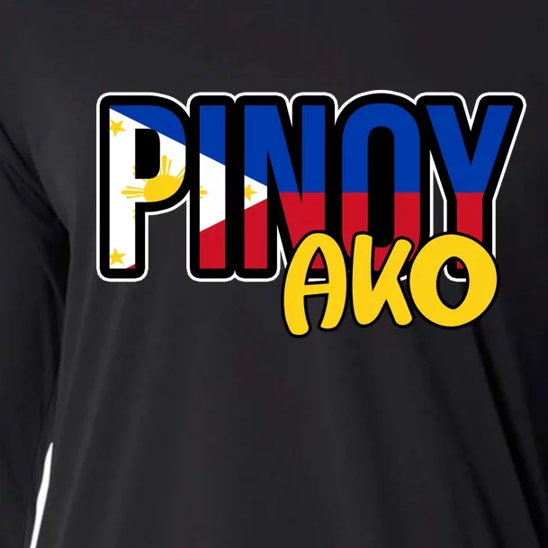 Pinoy Ako Cooling Performance Long Sleeve Crew