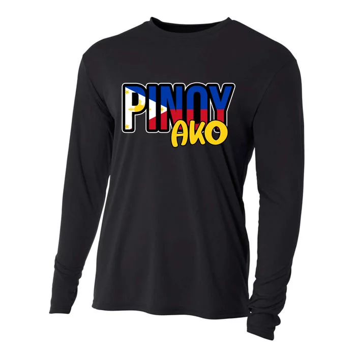 Pinoy Ako Cooling Performance Long Sleeve Crew