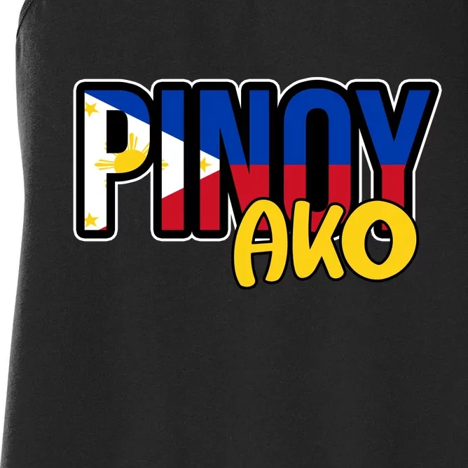 Pinoy Ako Women's Racerback Tank