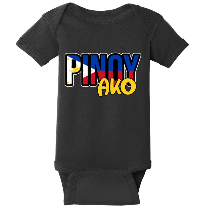 Pinoy Ako Baby Bodysuit