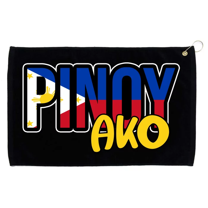 Pinoy Ako Grommeted Golf Towel