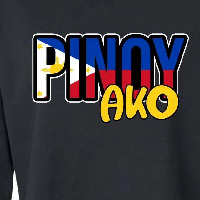 Pinoy Ako Cropped Pullover Crew