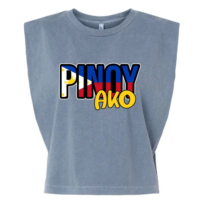 Pinoy Ako Garment-Dyed Women's Muscle Tee