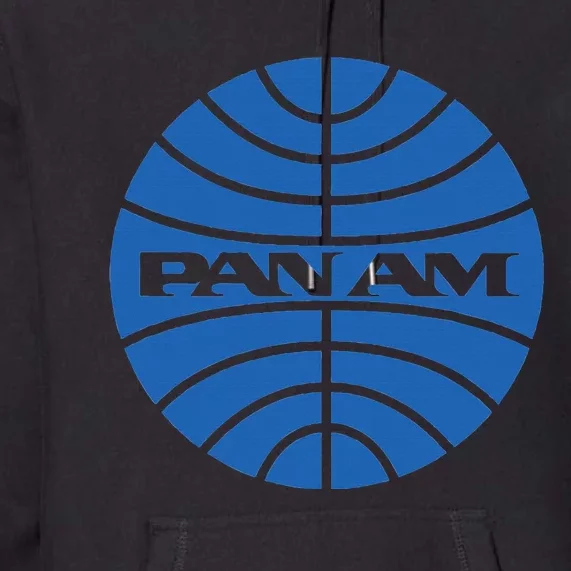 Pan Airlines Am Retro Vintage Airline Premium Hoodie