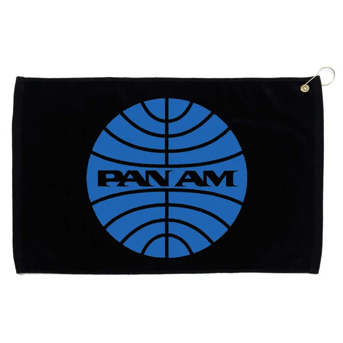 Pan Airlines Am Retro Vintage Airline Grommeted Golf Towel