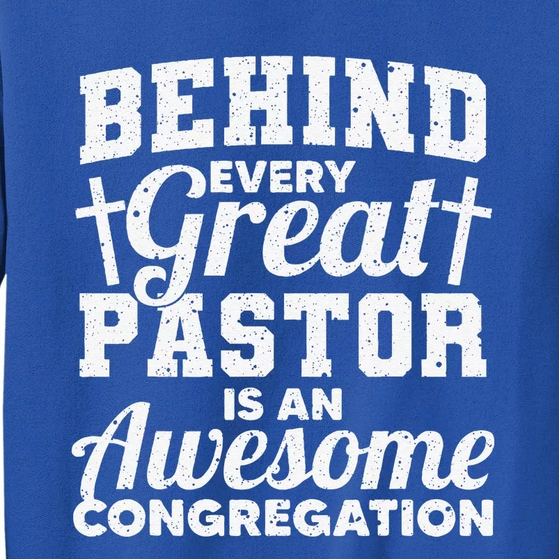 Pastor Appreciation Art Preacher Clergy Christian Tall Sweatshirt