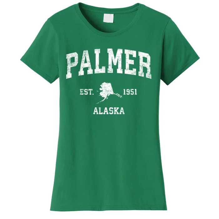 Palmer Alaska Ak Vintage Sports Women's T-Shirt