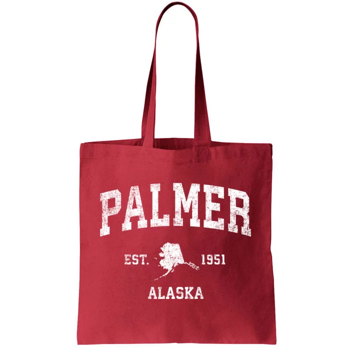 Palmer Alaska Ak Vintage Sports Tote Bag