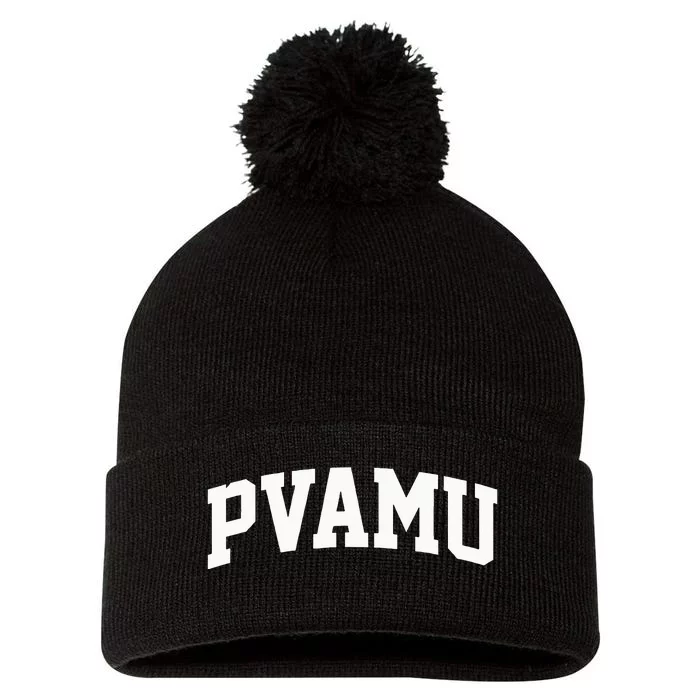 PVAMU Athletic Arch College University Alumni Pom Pom 12in Knit Beanie