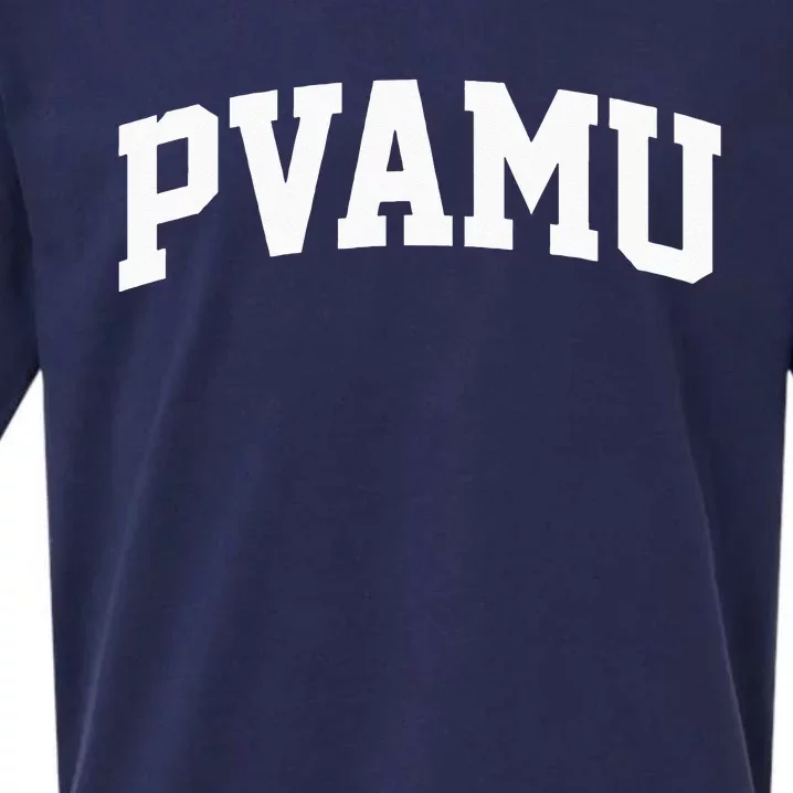 PVAMU Athletic Arch College University Alumni Sueded Cloud Jersey T-Shirt