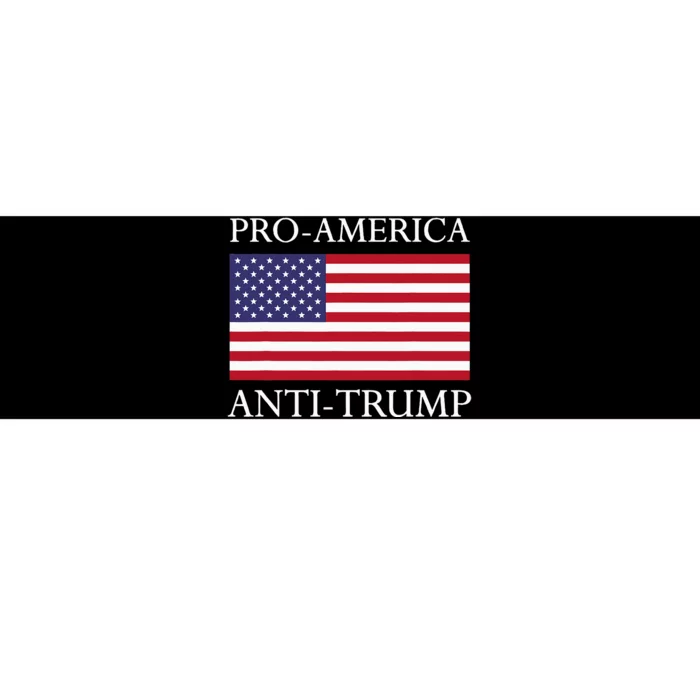 Proamerica Antitrump American Usa Flag Resist Bumper Sticker