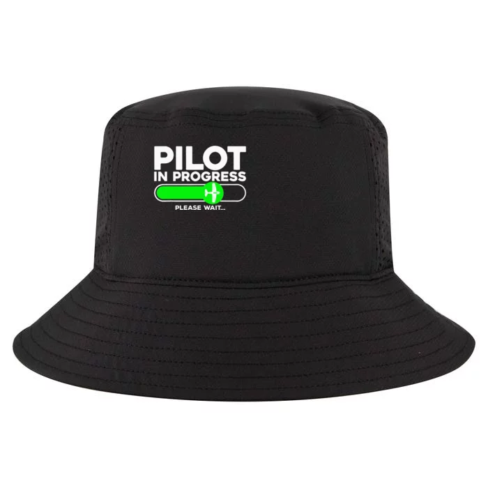 Pilot Art Airline Future Pilot Aviation Airplane Cool Comfort Performance Bucket Hat