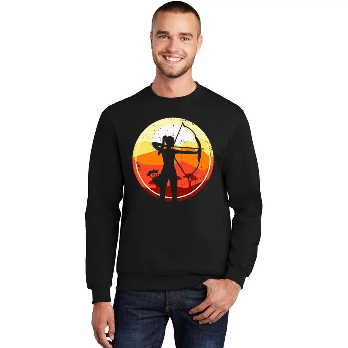 Proud Archery Archer Sports Girl Woman Gift Sweatshirt