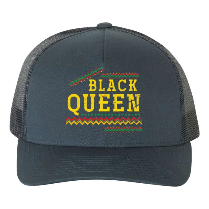 Proud African American Black Women Gift Black History Month Yupoong Adult 5-Panel Trucker Hat