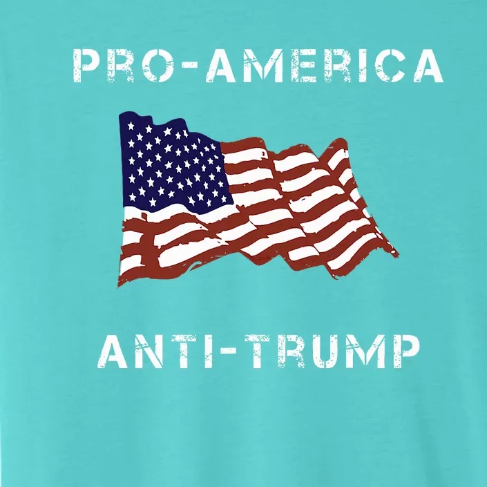 Proamerica Antitrump American Usa Flag ChromaSoft Performance T-Shirt