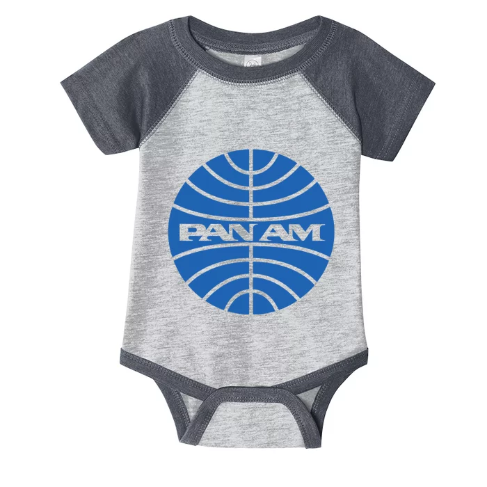 Pan Airlines Am Retro Vintage Airline Infant Baby Jersey Bodysuit