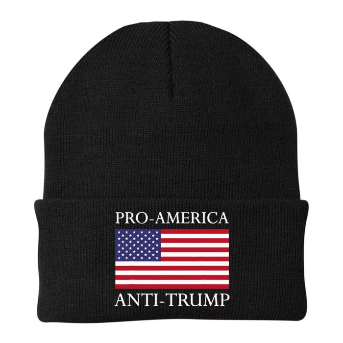 Proamerica Antitrump American Usa Flag Resist Knit Cap Winter Beanie