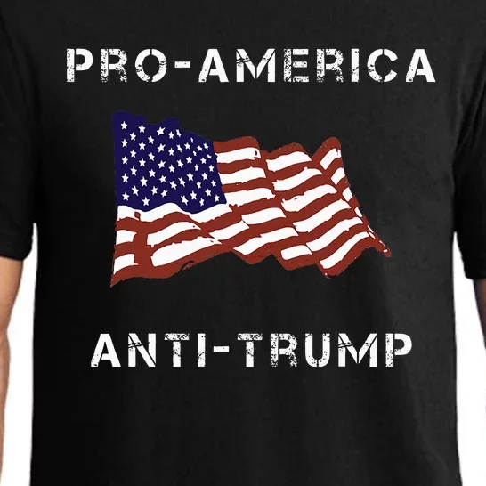 Proamerica Antitrump American Usa Flag Pajama Set