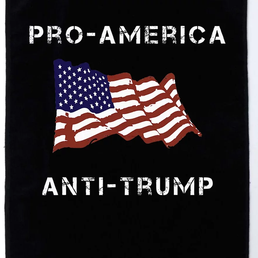 Proamerica Antitrump American Usa Flag Platinum Collection Golf Towel