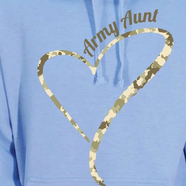 Proud Army Aunt Gift Military Aunt Gift Camouflage Cute Gift Unisex Surf Hoodie