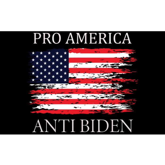 Pro America Anti Biden Flag Impeach Joe Biden Anti Biden Bumper Sticker