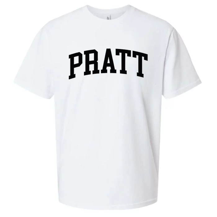 Pratt Athletic Arch College University Alumni Sueded Cloud Jersey T-Shirt