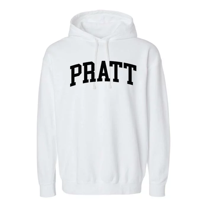 Pratt Athletic Arch College University Alumni Garment-Dyed Fleece Hoodie