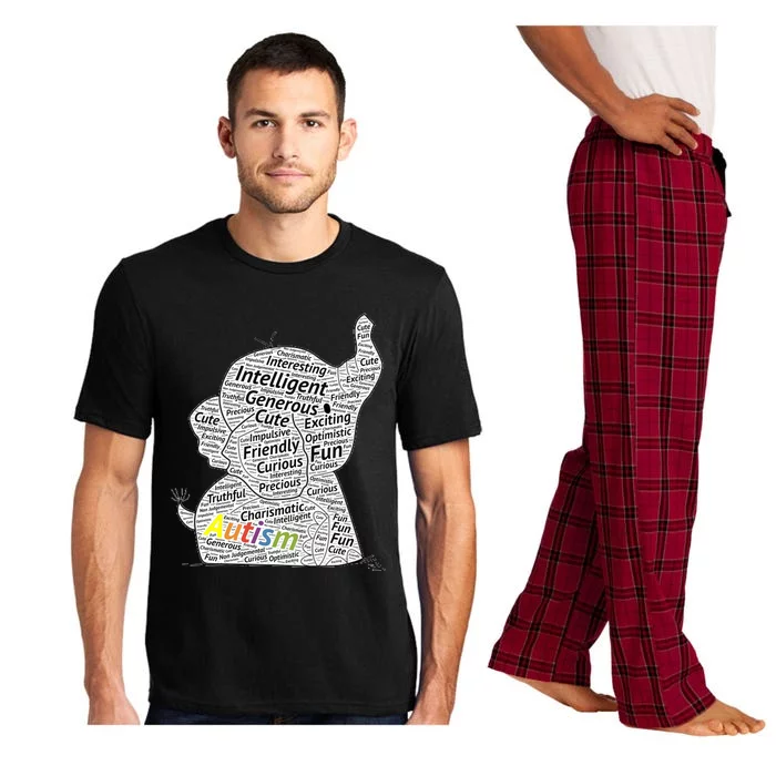 Proud Autism Awareness Elephant Gift No Puzzle Pajama Set