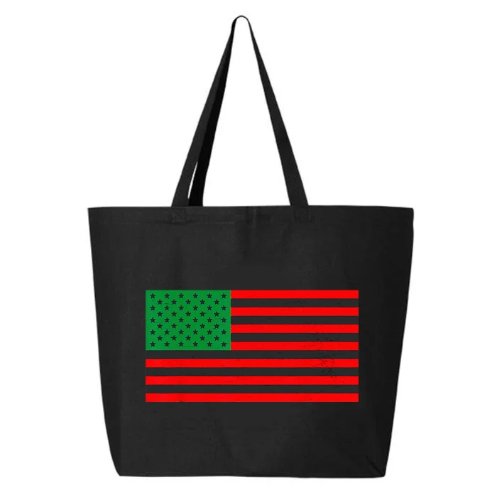 Pan African American Flag 25L Jumbo Tote