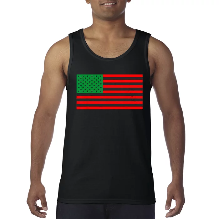 Pan African American Flag Tank Top