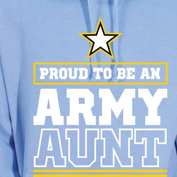 Proud Army Aunt Cool Gift Proud To Be An Army Aunt Unisex Surf Hoodie