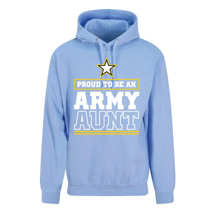 Proud Army Aunt Cool Gift Proud To Be An Army Aunt Unisex Surf Hoodie