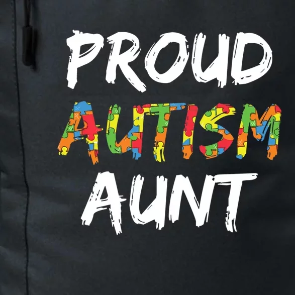 Proud Aunt Autism Awareness Cute Gift Daily Commute Backpack