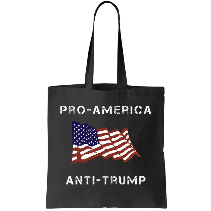 Proamerica Antitrump American Usa Flag Tote Bag