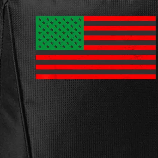 Pan African American Flag City Backpack