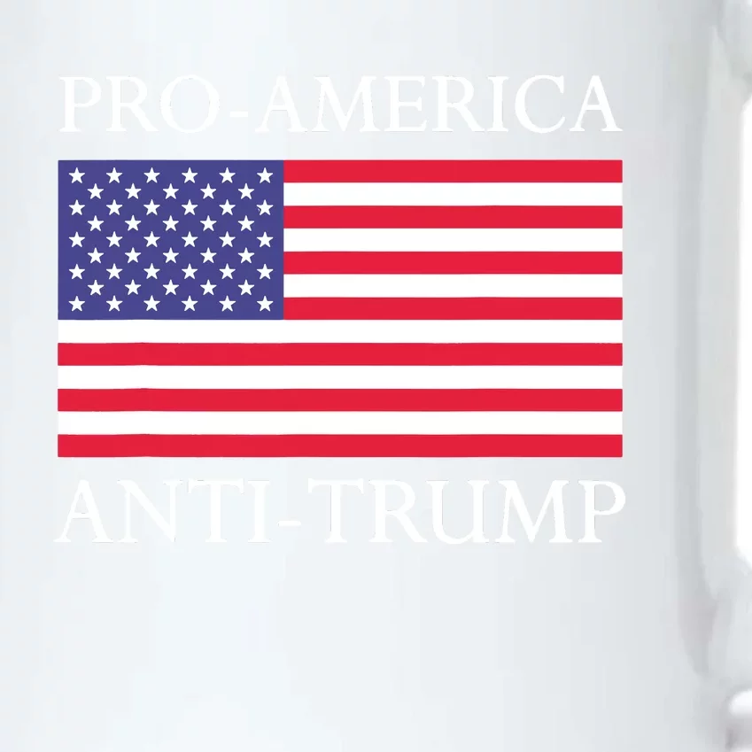 Pro America Antitrump S American Usa Flag Black Color Changing Mug