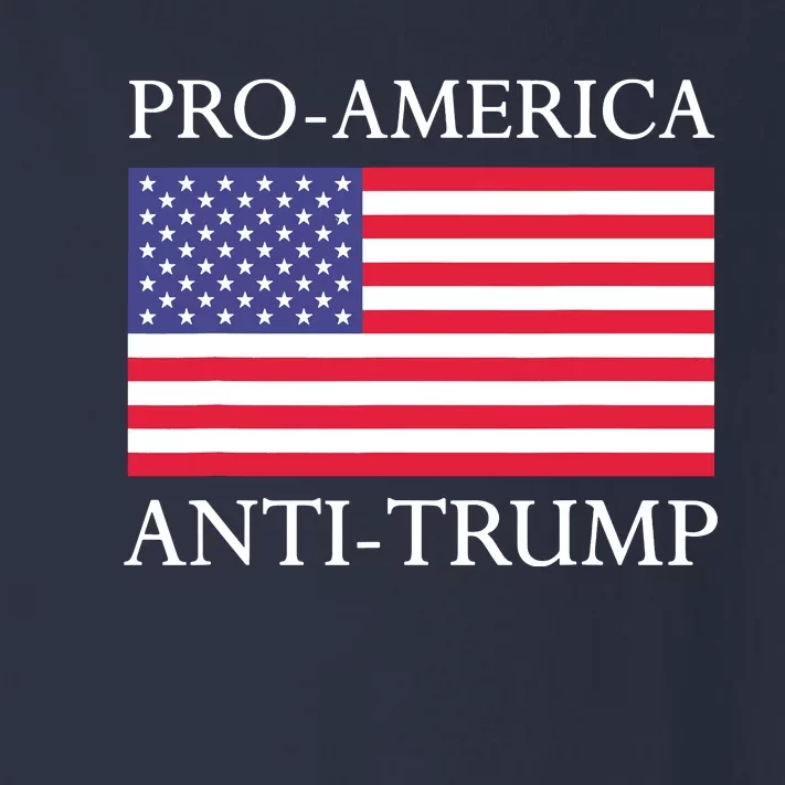 Pro America Antitrump S American Usa Flag Toddler Long Sleeve Shirt