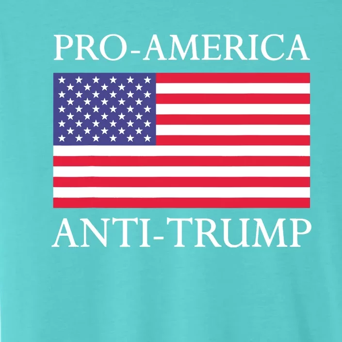 Pro America Antitrump S American Usa Flag ChromaSoft Performance T-Shirt