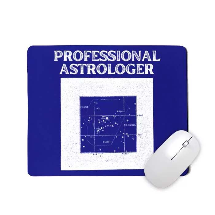 Professional Astrologer Astrology Funny Gift Mousepad