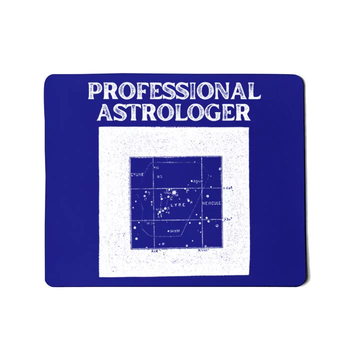 Professional Astrologer Astrology Funny Gift Mousepad