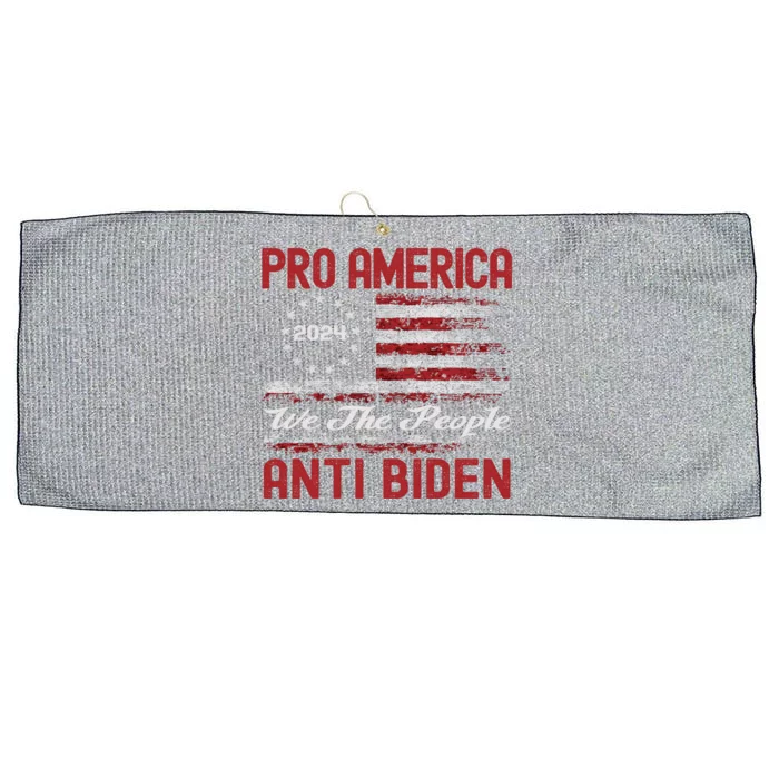 Proamerica Antibiden American Usa Flag Funny Gift Large Microfiber Waffle Golf Towel