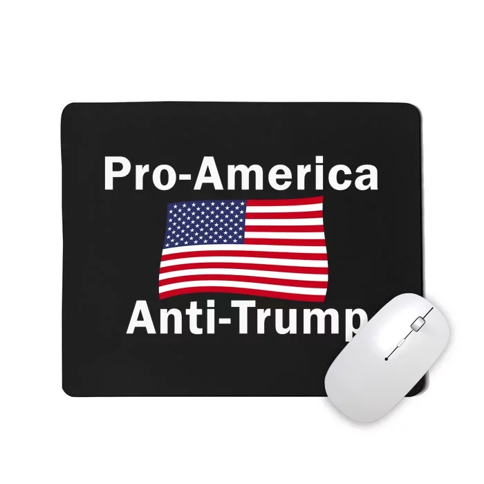 Proamerica Antitrump American Usa Flag Mousepad