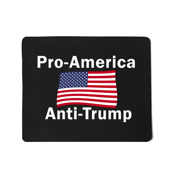 Proamerica Antitrump American Usa Flag Mousepad