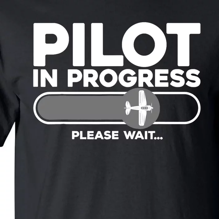 Pilot Art Airline Future Pilot Aviation Airplane Tall T-Shirt