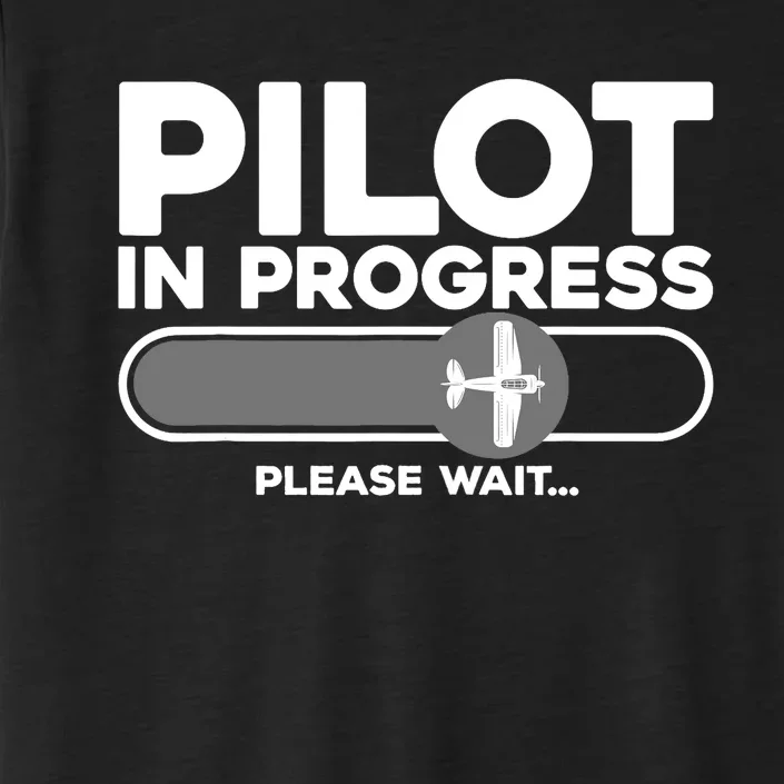 Pilot Art Airline Future Pilot Aviation Airplane ChromaSoft Performance T-Shirt