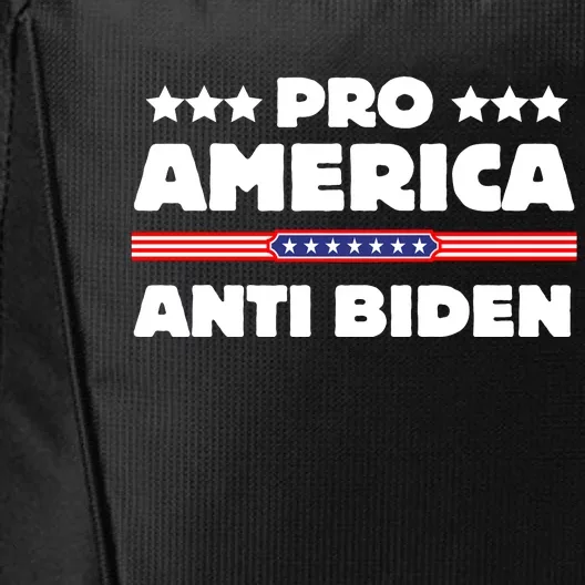 Pro America Anti Biden City Backpack