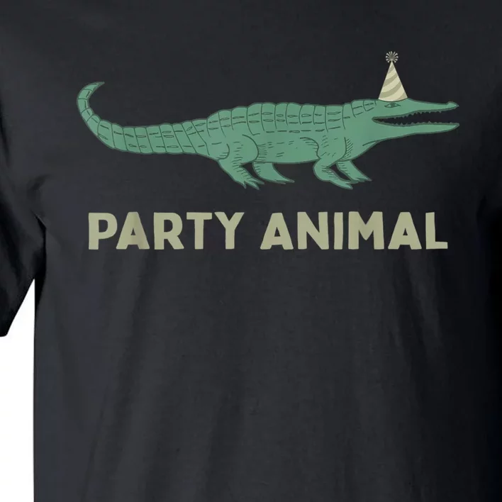 Party Animal Alligator Birthday , Alligator Birthday Tall T-Shirt