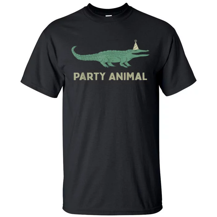 Party Animal Alligator Birthday , Alligator Birthday Tall T-Shirt