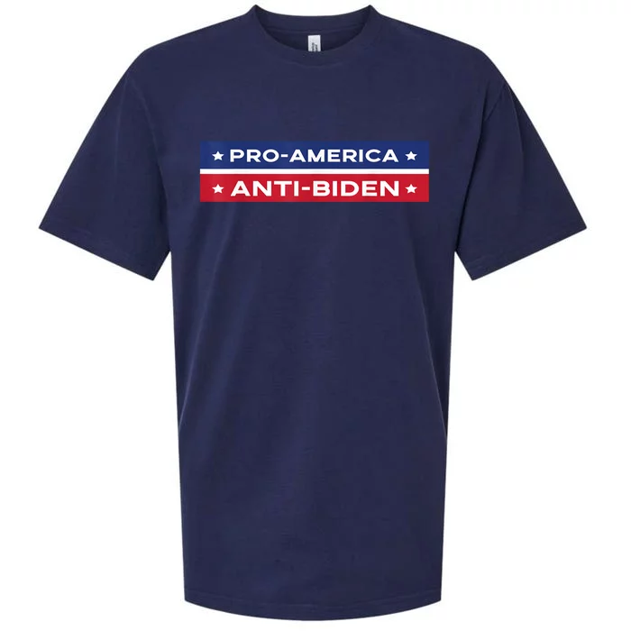 Pro America Anti Biden Flag Usa Impeach Joe Biden Anti Biden Sueded Cloud Jersey T-Shirt