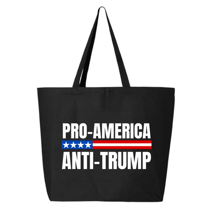 Proamerica Antitrump American Usa Flag 25L Jumbo Tote